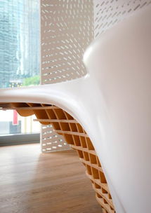 流線型曲面設(shè)計(jì)的slo gen桌子